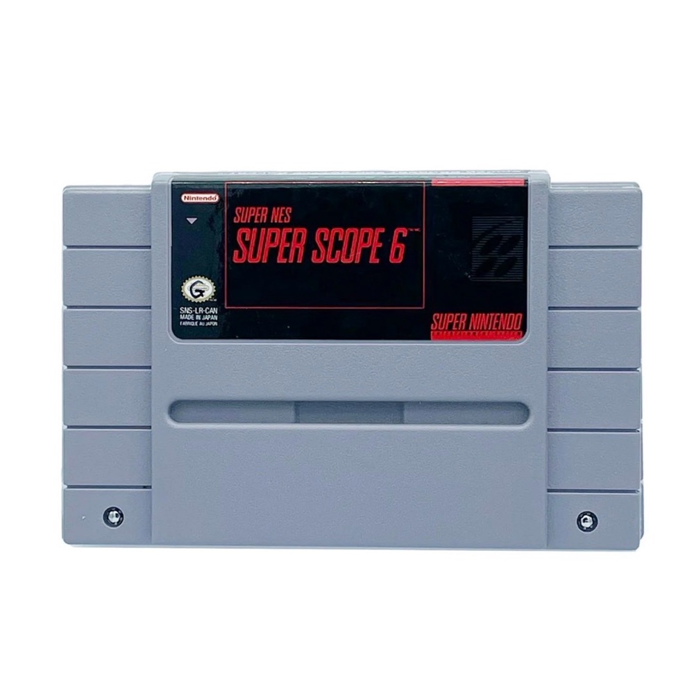 Nintendo Super NES Super Scope 6 Original 1990’s Cartridge